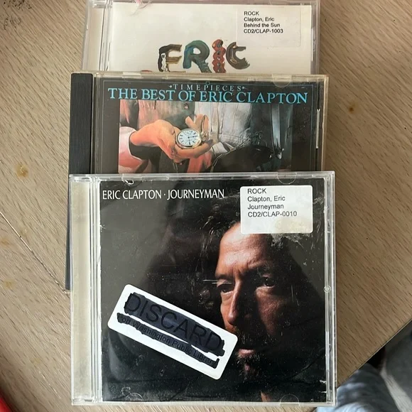 Eric Clapton cd collection - Picture 1 of 4